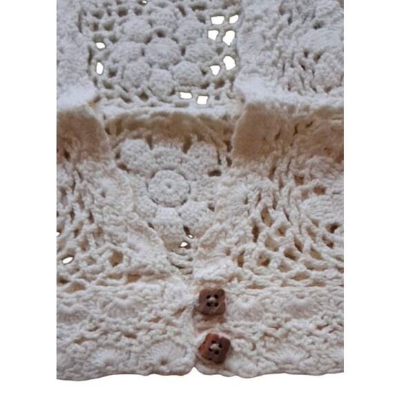 Gymboree Girls Bolero Savanna Sunset  Crochet Cardigan Shrug  Size 3T New - Picture 4 of 6